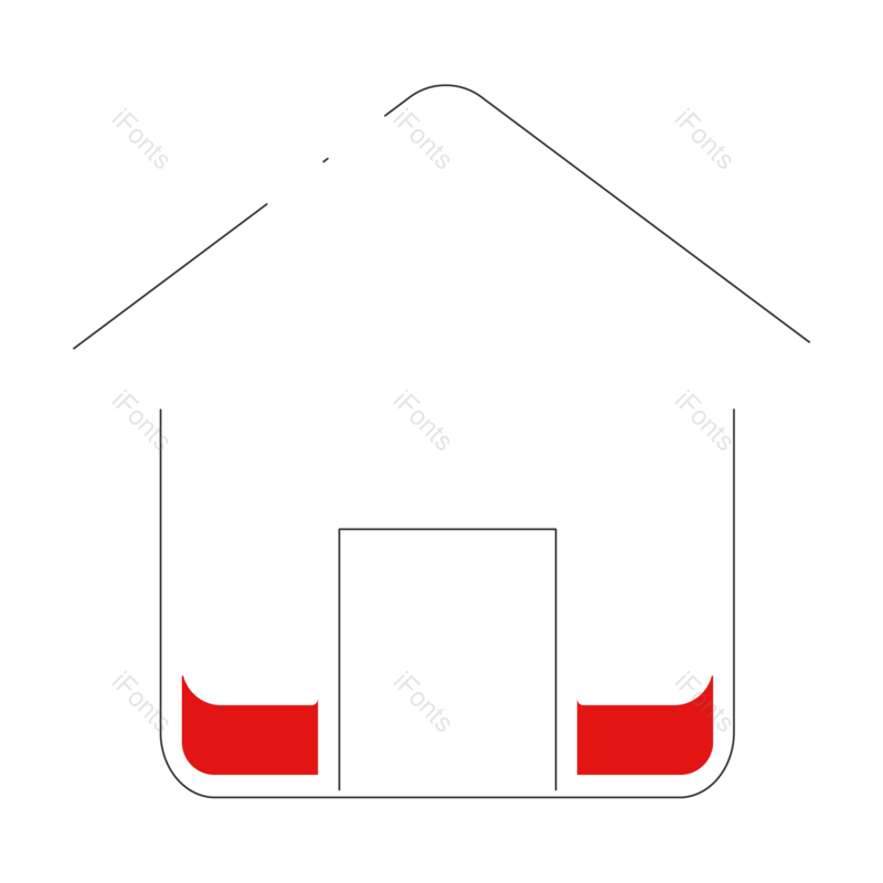 图标图片,简约元素,软件PNG,房子免抠素材